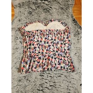 Floral Corset Top